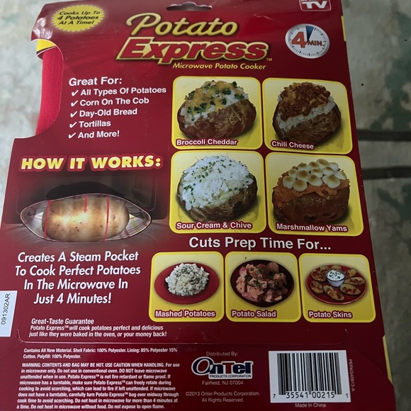Brand new potato express microwave potato cooker - Picture 2 of 2